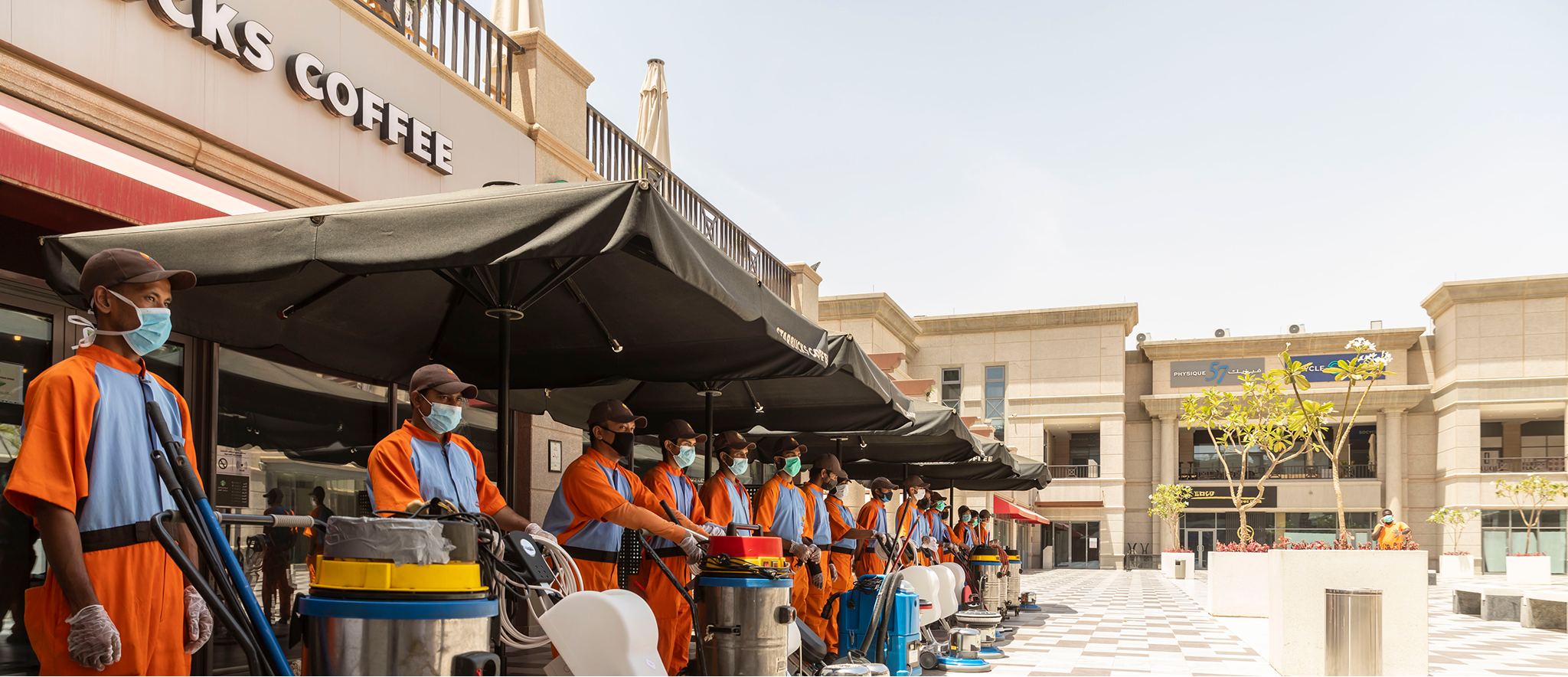 نرفع معايير العناية والنظافة لنستحقك علينا